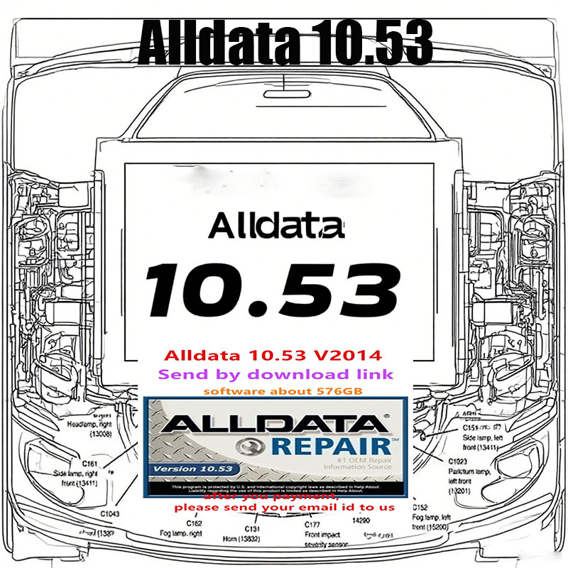 Car Workshop Tools Equipment - 最新版オートアリデータ修復データソフトウェア アリデータ10.53 OBD2スキャナーツール 配線サポート 自動車・トラック対応