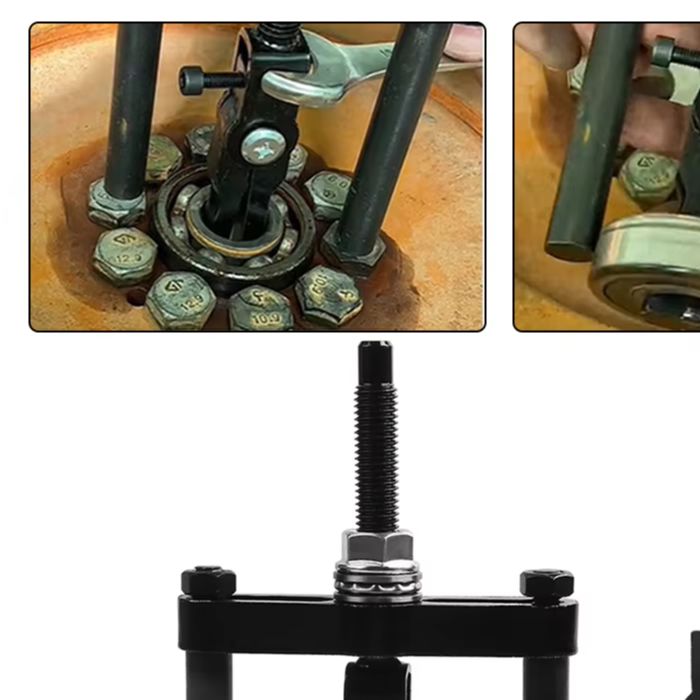 Workshop Tools Engineering - 二爪式ガイドベアリングプーラー 15-35mm 内穴エクストラクター 分解ツール 合金鋼セパレーター用 エンジニアリングワークショップ用ハンドツール