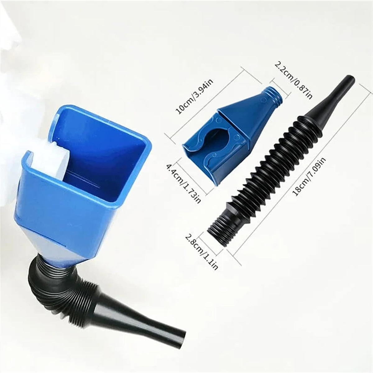 こぼれ防止漏斗 オイル交換ツール モーターワークショップアク - Car Workshop Tools Equipment のレビューと価格