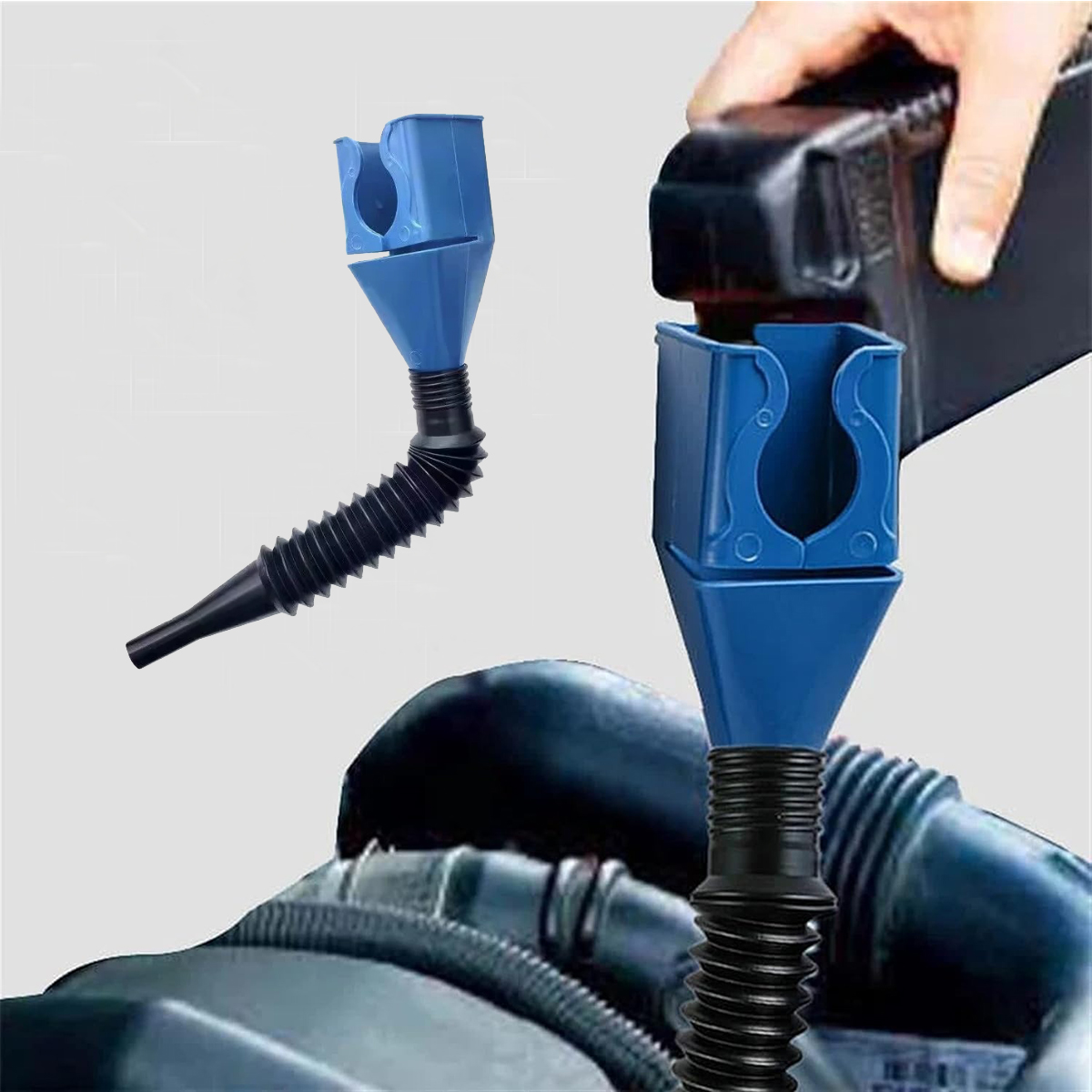 こぼれ防止漏斗 オイル交換ツール モーターワークショップアク - Car Workshop Tools Equipment のレビューと価格