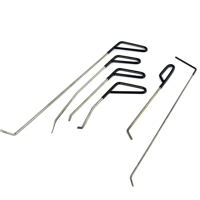 6 個車のデントプーラーロッドフックハンマードアデントディン - Car Workshop Tools Equipment のレビューと価格