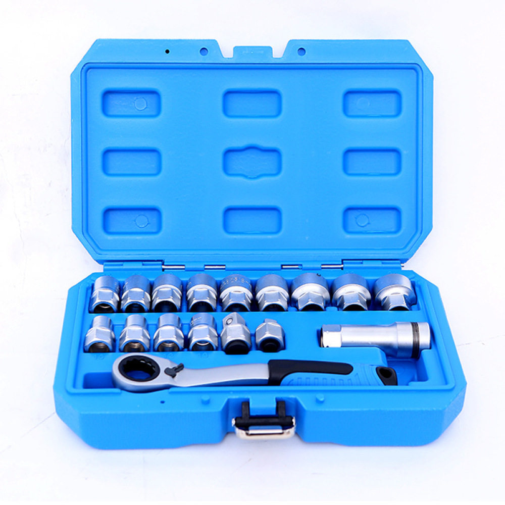 プロ用スルーソケットレンチセット 12ポイントスパナツール  - Workshop Tools Engineering のレビューと価格