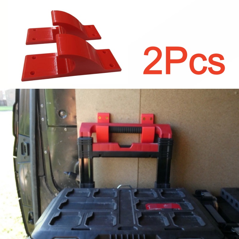 ミルウォーキーパックアウトトロリー用2個入りトロリーフック、 - Workshop Tools Ltd のレビューと価格