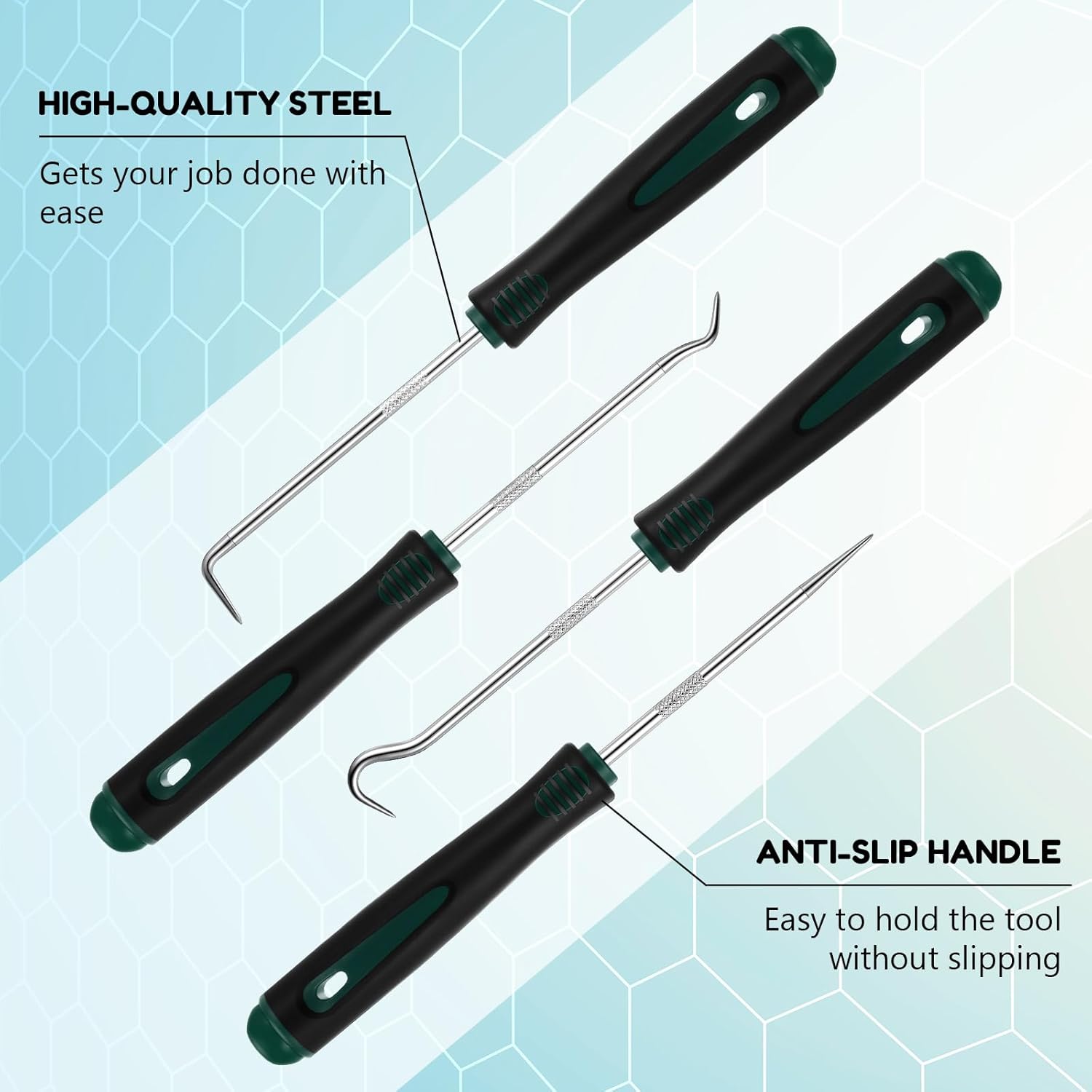4個入りピックとフックセット精密自動車整備士用ピックツールセ - Car Workshop Tools Equipment のレビューと価格